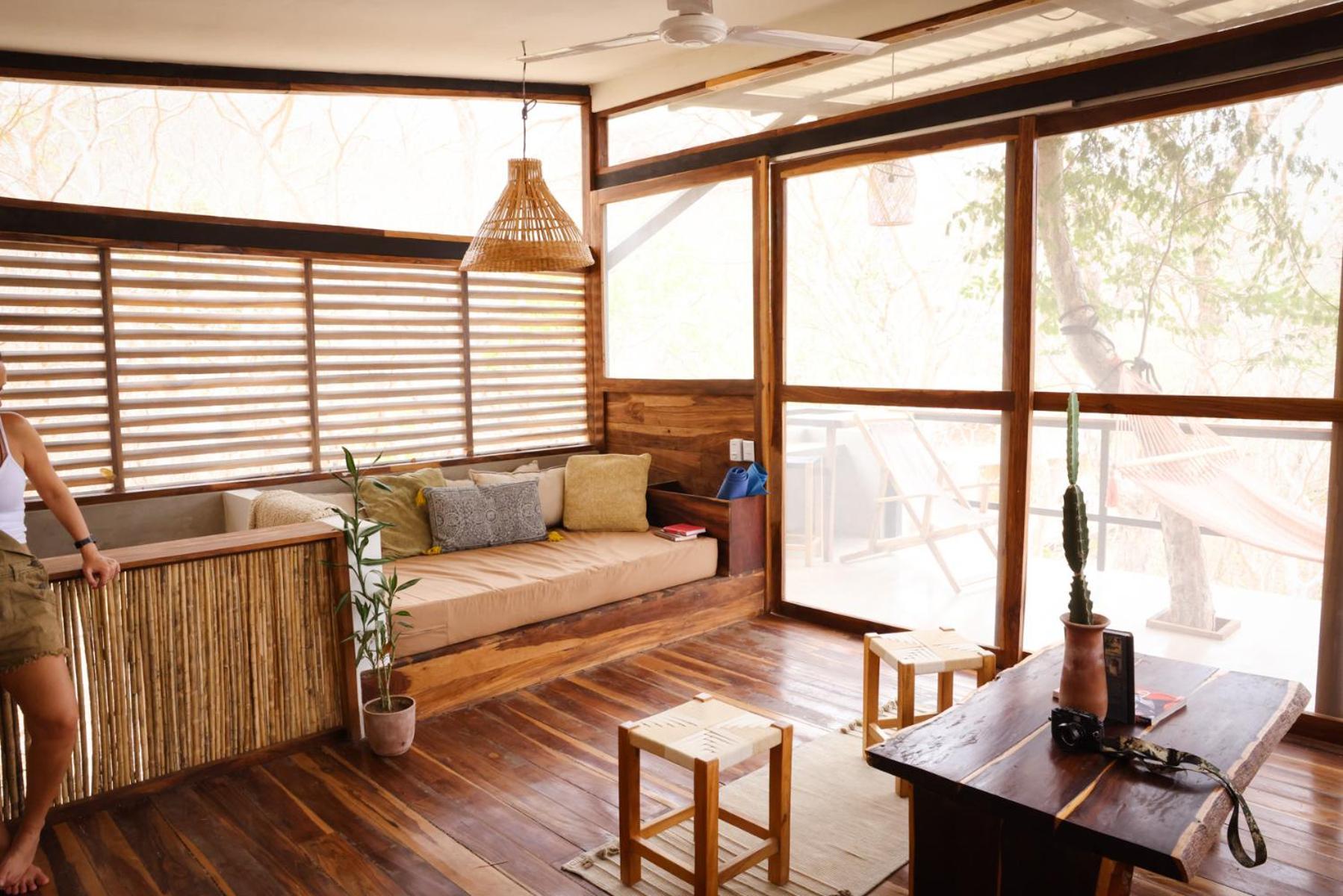 Nosotros Playa Maderas - Surf House & Casitas Villa Luaran gambar